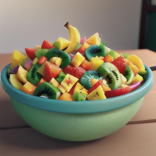 Tropical Island Fruit Salad