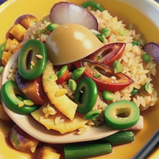 Mediterranean Yellow Rice and Vegetables