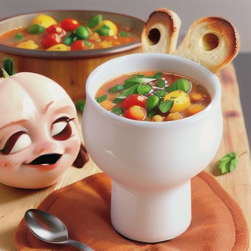 Roasted tomato and lentil soup