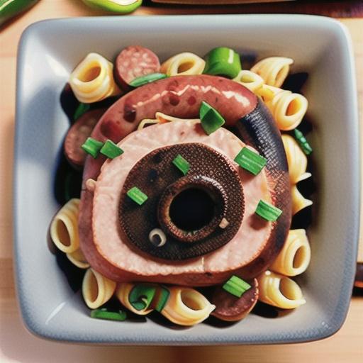 Easy Sausage, Peppers and Onions with Elbows