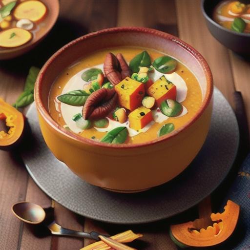 Curried Butternut Squash Soup