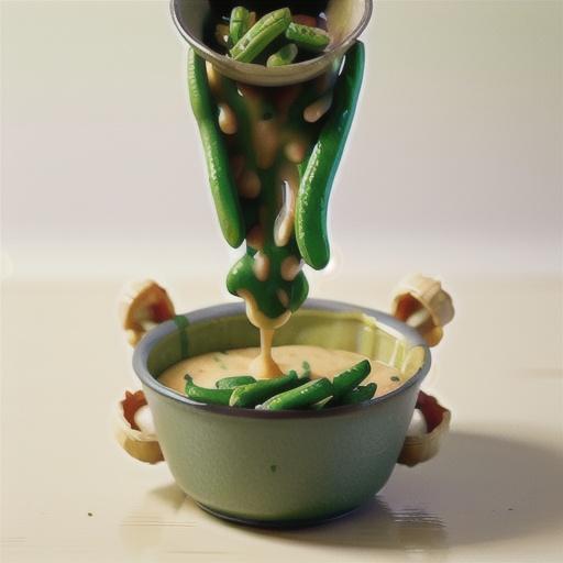 Roasted Green Beans with Roasted Garlic Aioli