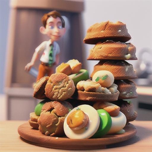 Anzac biscuits with macadamia nuts