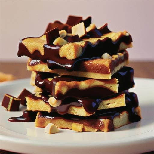 No Bake Toffee Fudge Bars