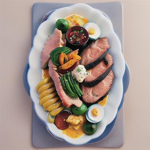 Surf and turf with chorizo and aioli