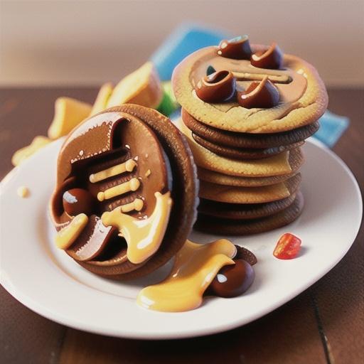 Peanut Butter Molasses Cookies