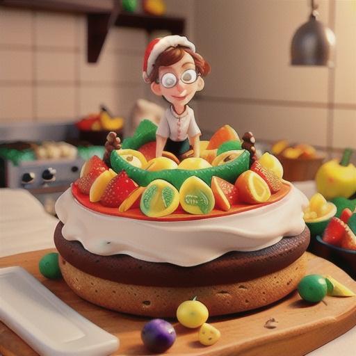 Grandma Bettie's Light Fruit Cake