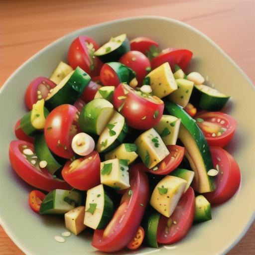Fresh Tomato and Cucumber Salad