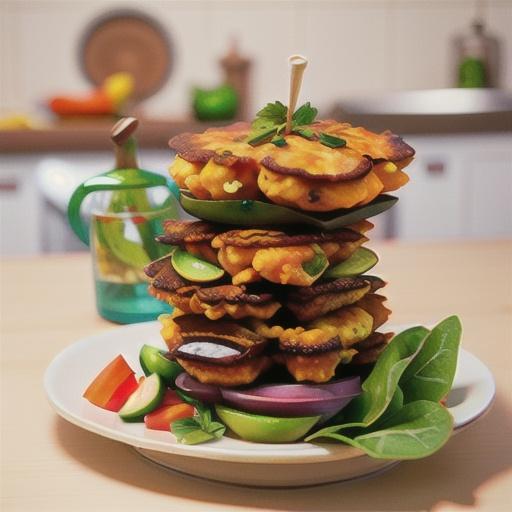 Sweet potato and ham fritters