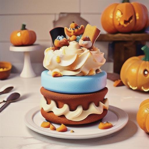 Pumpkin Cake with Cream Cheese Frosting