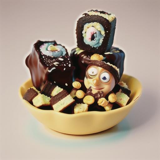 Lamington chocolate crackle roll recipe