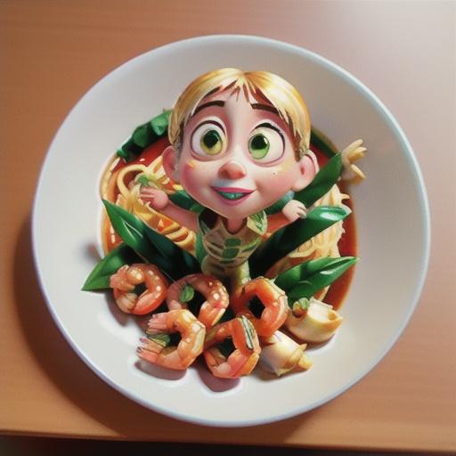 Tomato & Basil Shrimp in Garlic Butter Sauce