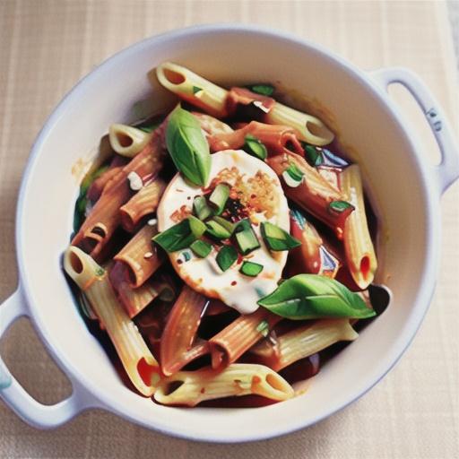 One-pot penne bolognese
