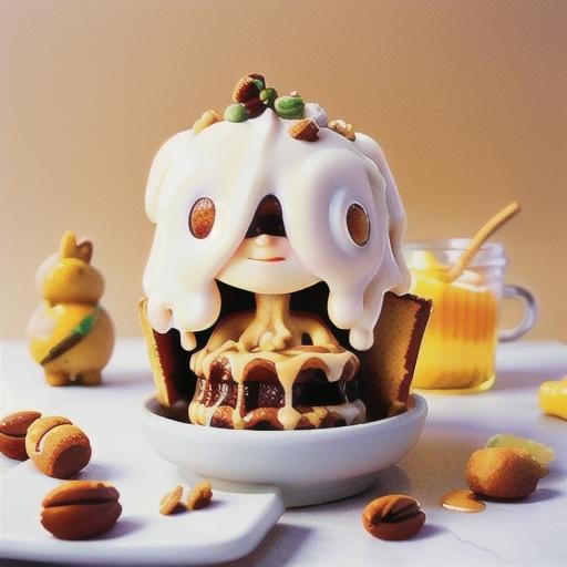 Hot cross buns with whipped honey pecan butter