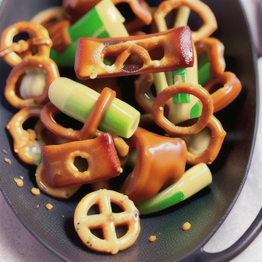 Spicy Ranch Pretzels