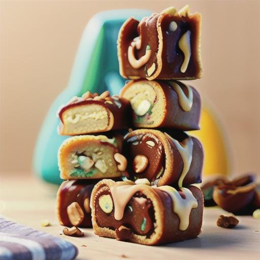 Chewy Orange-Date Bars