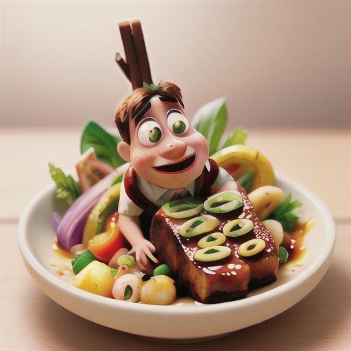 Teriyaki pork cutlets