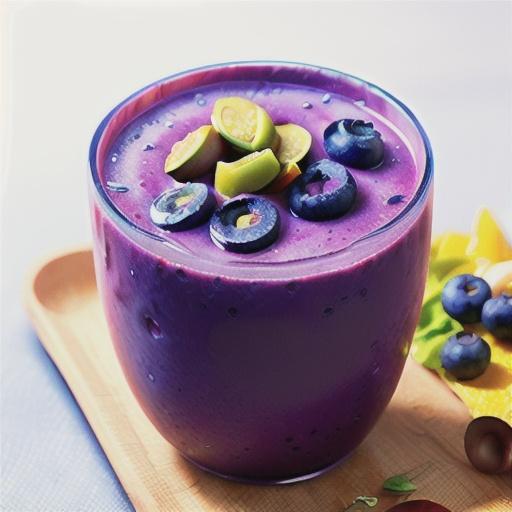 Blueberry Spinach Smoothie