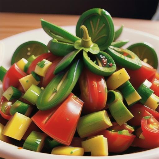 Moroccan Cooked Pepper Salad