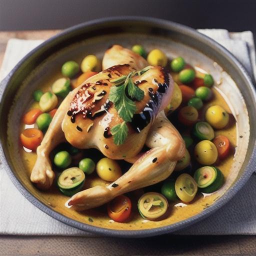 Honey Mustard Roast Chicken