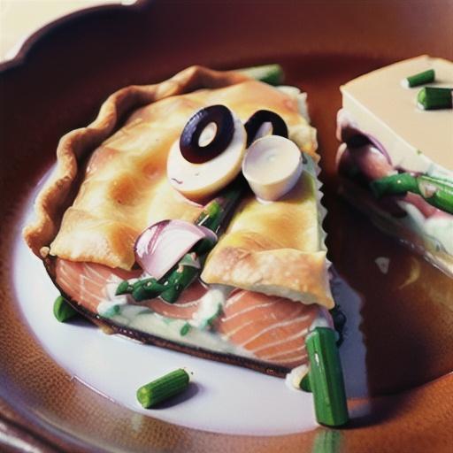 Impossibly Easy Salmon Asparagus Pie