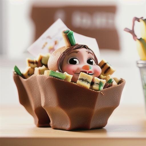 Individual banana loaves