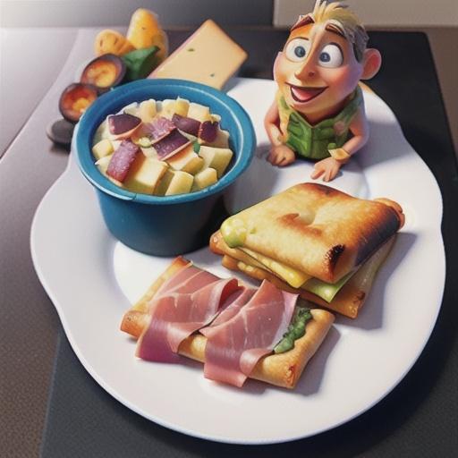 Air Fryer 2-Ingredient Dough Ham and Cheese Hot Pockets