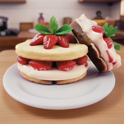 Frozen Strawberry Cheesecake Sandwich Cookies