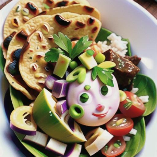 Beef mince taco salad recipe