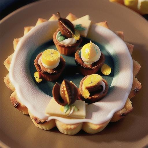 Easy Mini Lemon Tarts with Shortbread Crust