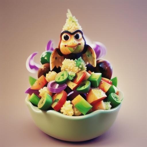 Chicken couscous salad