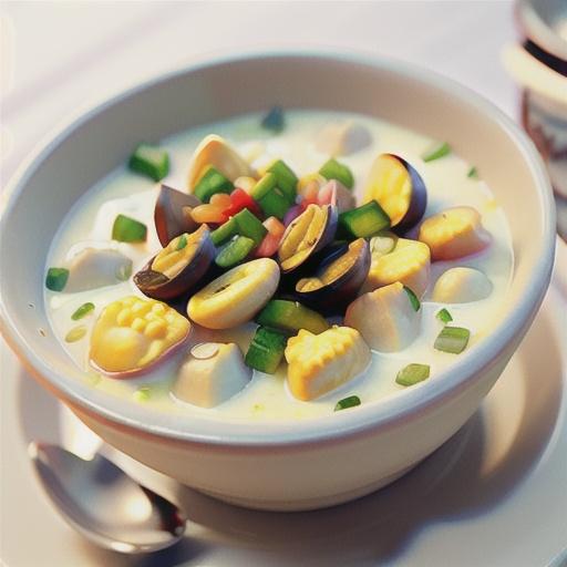 New England Clam Chowder for Two