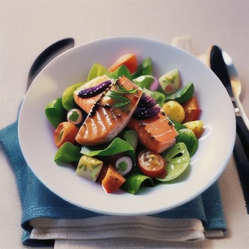 Salmon salad