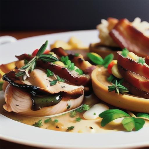 Coq Au Vin with Rosemary and Thyme