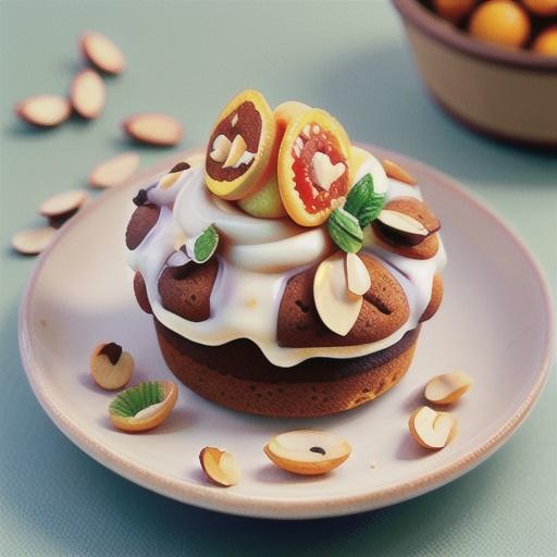 Mini mandarin and almond cakes recipe
