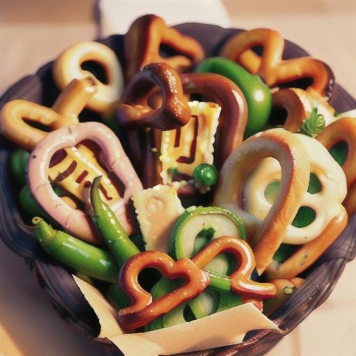 Jalapeño and Cheese-Filled Pretzels