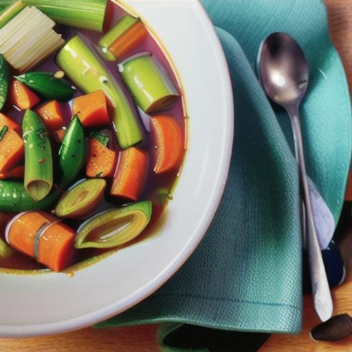 Delicious Vegan Vegetable Soup