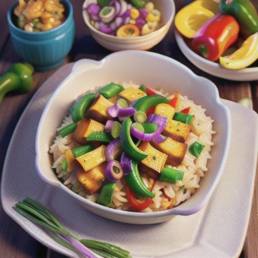 Chicken Fajita Rice Casserole