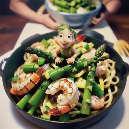 Shrimp and Asparagus