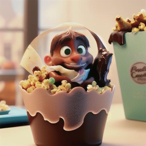 Chocolate-Covered Caramel Corn