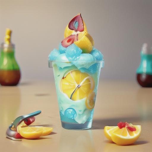 Lemon-Flavored Italian Ice