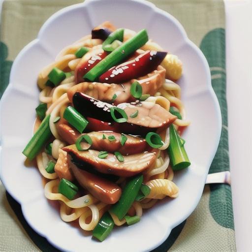 Hoisin chicken noodles