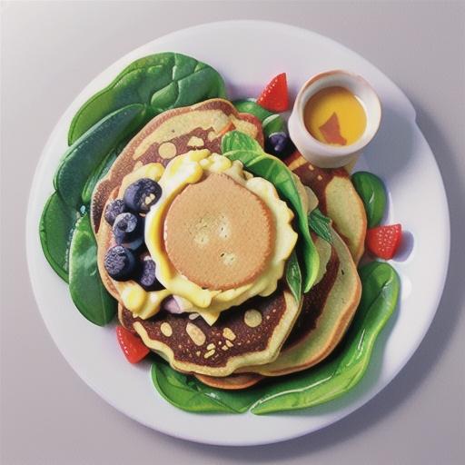 Super spinach pancakes