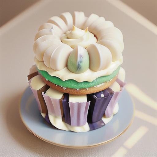 Lime and coconut cakes