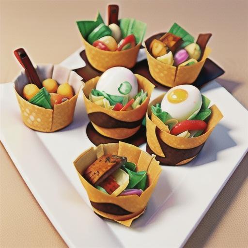 Deconstructed Egg Rolls Muffin Tin Style