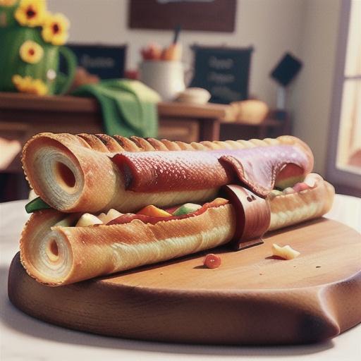 Pissaladiere baguette