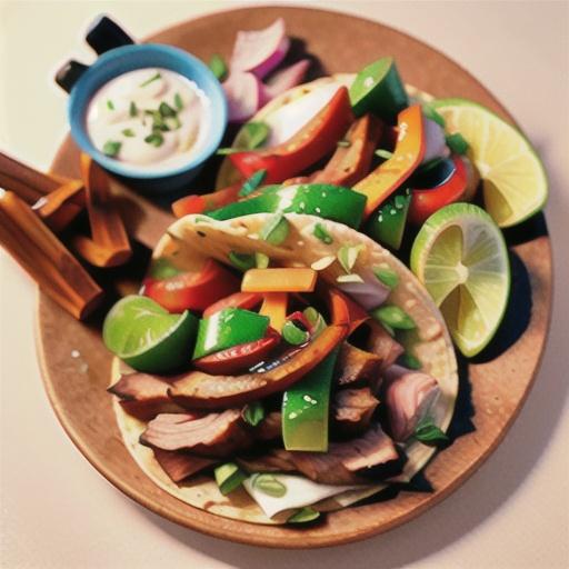 Shredded Pork Fajita Tacos