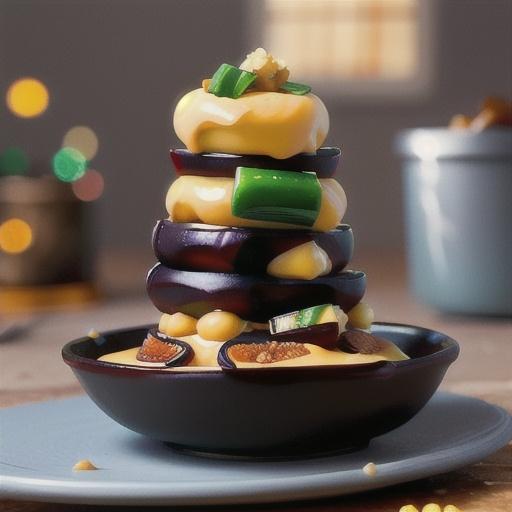 Fresh date and fig puddings with maple custard