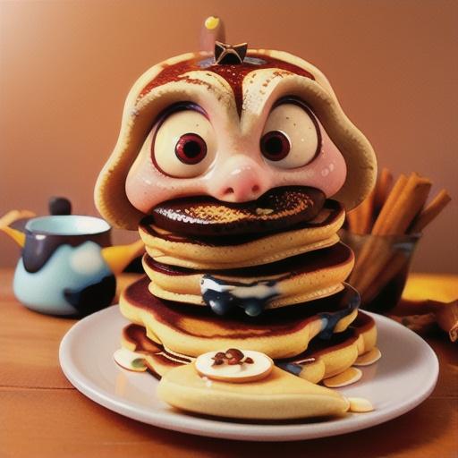 Spiced Maple Pancakes