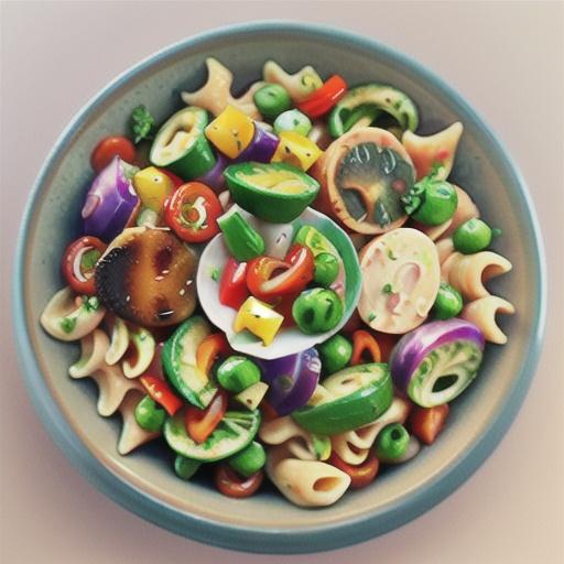 Healthy chicken pasta salad recipe